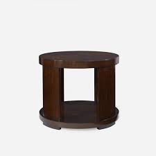 Modern Drum End Table Occasional Tables Furniture Products Ralph Lauren Home Table Furniture Modern Drum Furniture