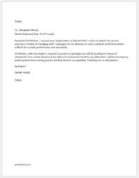 Judges expect people to make scheduled hearings. Apology Letter For Not Attending A Meeting Writeletter2 Com