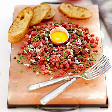 Beef Tartare Williams Sonoma Salt Block Recipes Tartare Recipe Salt Block Cooking