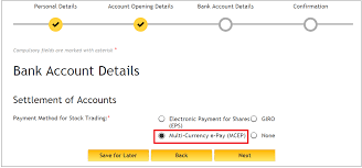 A foreign currency account is one maintained in a u.s. Maybank Kim Eng Multi Currency E Pay