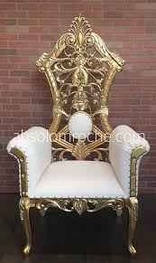 New Item Gothic Throne Chair Gold White Throne Chair Rococo Chair Chair