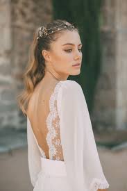 Maria Baraza 2019 Bridal Collection Wedding Dresses Blush Designer Wedding Gowns Wedding Dresses Lace