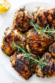 Aside from the seasonings, you also need to make sure that you will set the thighs on the grill while its skin side is facing downwards. Easy Grilled Chicken Thighs Simply Delicious