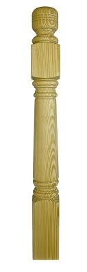 They have a tapered design and are available in red oak and white primed finish. Newel Deck Posts 6 X 6 S L Spindles