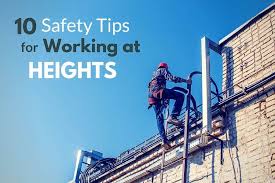 This means asking for training or asking to be shown how to do something again. Top 10 Safety Tips For Working At Height