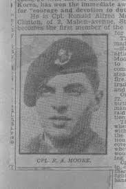 Moore, Ronald Alfred (25170) Moore, Ronald Alfred