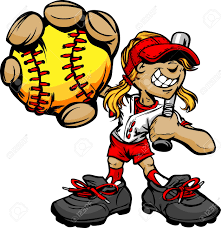 Saha ölçüleri ve ekipman boyutları beyzbola göre daha küçüktür. Softbol Lanzamiento Rapido Chica De Dibujos Animados Jugador Con El Bate Y Pelota Ilustracion Vector Ilustraciones Vectoriales Clip Art Vectorizado Libre De Derechos Image 13135187