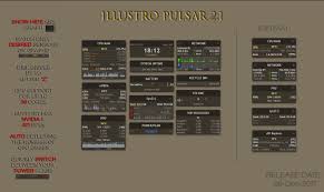 Illustro Pulsar 2 1 Rainmeter Skin