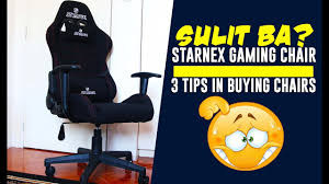 Pinakamurang Gaming Chair W Wheels At Php 4500 Below Ft 3 Tips In Buying Gaming Chairs 2019 Youtube