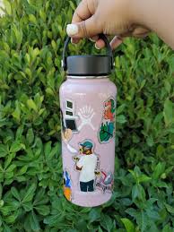 Black And White Hydro Flask Album Cover Hydro Ig Alexdoestuff Water Bottle Art Hydro Painting Hydroflask