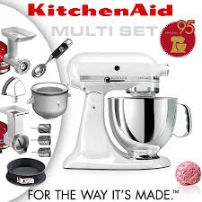 kitchenaid artisan stand mixer set