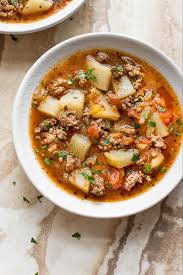 Maybe you would like to learn more about one of these? It S Easy To Make Ground Beef Tomato Soup In Your Instant Pot This Hamburger Soup Comes T Soup With Ground Beef Easy Hamburger Soup Instant Pot Dinner Recipes