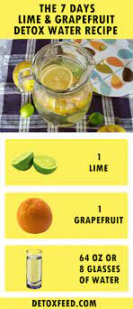 The 7 Days Lime Grapefruit Detox Water Recipe Detox Feed Detoxdietwinter Detox Water Recipes Detox Water Detox Recipes