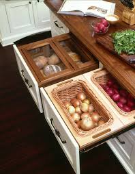 Since Onions And Potatoes Shouldn T Be Stored Together They Make Each Other Spoil Faster This Pull Out Drawe Kitchen Inspirations Bread Kitchen Cool Kitchens