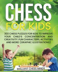 Crossword puzzles are for everyone. Chess For Kids 300 Chess Puzzles For Kids To Improve Your Child S Concentration And Creativity Fun Characters Activities And More Graphic Illustrations Chess Minds Brilliant 9798529112427 Amazon Com Books