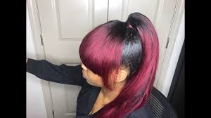 Black hairstyles with chinese bangs, even low hairstyles with chin for black men, long hairstyles with chin length bangs, bob hairstyle with china bangs, hairstyle with chinese dress, hairstyle with chinese bangs, african american hairstyles with chinese bangs, full sew in weave hairstyles. Protective Extended Ponytail With Chinese Bangs On Short Natural Hair Youtube