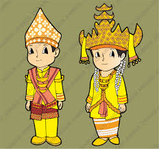 Gambar gambar rumah adat riau. Baju Adat Sumsel Jasa Desain Gambar Kartun Dan Animasi