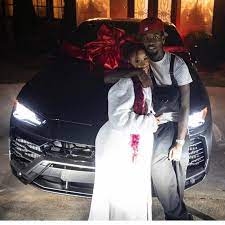 Migos Rapper Offset Surprises Wife Cardi B And Mother Of Their Baby Kulture With A Brand New Lamborghini Ahead Of He Cardi B Cardi B Photos Cardi B Forever