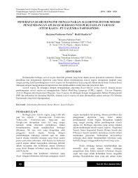 75842 barang ditemukan dalam harddisk eksternal. Https Media Neliti Com Media Publications 325320 Penerapan Search Engine Menggunakan Algo Be5f9173 Pdf