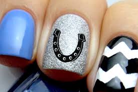 Lucky Horseshoe Nail Decals Pretty Nail Art Designs Trendy Nail Art Horse Nails