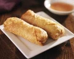 Nems A La Banane Chocolat Et Caramel Mou Recept