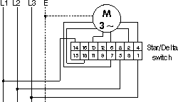The windings form three separate electromagnets that creates a. Wiring Diagram For A Star Delta Motor