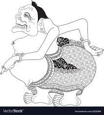 100 gambar wayang kulit arjuna pandawa semar werkudara 2019. Kumpulan Mewarnai Gambar Sketsa Wayang Petruk Desain Interior Exterior