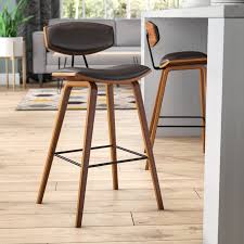 Corrigan Studio Johnathan 66cm Bar Stool Reviews Wayfair Co Uk In 2020 Designer Bar Stools Bar Stools Counter Height Bar Stools