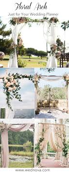 Flowers for your diy wedding arbor. 5 Unique And Personalized Wedding Arch Ideas Wednova Blog