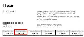 Nah, sebagai pemilik kartu kredit, kalian harus rajin mengecek limit yang tersisa agar tidak sampai over limit. Sistem Pembayaran Aneh Denda Bunga Kartu Kredit Uob Rugikan Pelanggan Media Konsumen