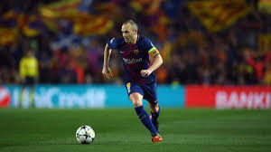 Image result for INiesta bids farewell to barca