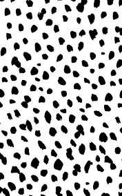 Aesthetic Black And White Dots Wallpaper Papier Peint Mouchetures Noirs En Fond Blanc In 2020 Cheetah Print Wallpaper Print Wallpaper Black White Wallpaper