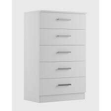 Maybe you would like to learn more about one of these? Hanover Solid Wood White Tall 5 Drawer Chest Overstock 31000795