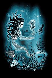 Mermaid S Bones Mermaid Skeleton Mermaid Art Mermaid Tattoos