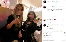 Karina la princesita cantautora argentina, mama de sol. Karina La Princesita Compartio Una Foto Con Su Hermana Menor Y Sus Seguidores La Confundieron Con Su Hija Sol Ciudad Noticias