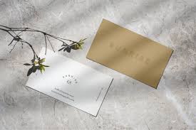Sunrise Letterpress Cards Mockup In 2020 Business Card Mock Up Letterpress Cards Letterpress Business Cards