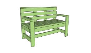 This particular example is made from harvested walnut but you can make one from other materials as well. Free Outdoor Bench Plans Pdf Download Myoutdoorplans