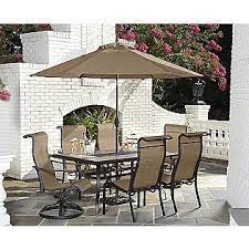 Jaclyn Smith Today Brookner 6ct Dining Chairs Patio Furniture Umbrella Diy Patio Patio