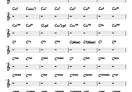 Create A Chord Chart For The Song Of Your Choice By Jaymeebe