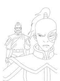 coloriage avatar le dernier maitre de l air page 1 burgfraeulein