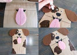 Ways to use paper bag puppets. Puppy Paper Bag Puppet Woo Jr Kids Activities