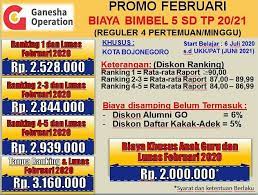 Biaya bimbel inten sbmptn terpercaya. Promo Daftar Februari Ganesha Operation Bojonegoro Facebook