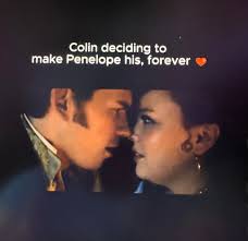 What is going through Penelope's head during the final carriage scene with  Colin?