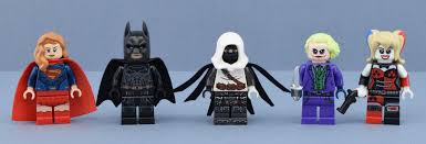 Dc Minifigs 4 Dark Heroes And Villains Supergirl Series Batman Arkham Knight Lego Batman