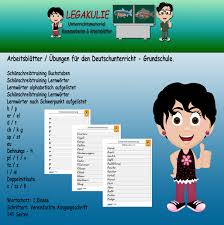 Deutsch 1 Klasse Schonschreibtraining Vereinfachte Ausgangsschrift Deutsch Unterricht Grundschule Lateinische Ausgangsschrift