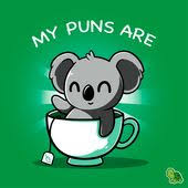 Koala Tea Puns Cute Puns Cute Animal Drawings Kawaii Koala Tea