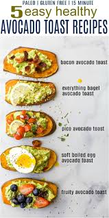 5 Healthy Avocado Toast Recipes With Sweet Potato Toast