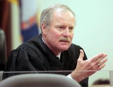 Bushwacked. That's what happened to Virginia Judge James Updike yesterday  when PROTECT showed up at his reappointment hearing, if you believe a  headline in the Roanoke Times. “I don't know what that's