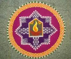 The tamil new year is celebrated with feasts in hindu homes and the entrances to the. New Year Rangolis Www Ikolam Com