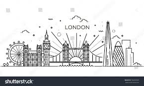 Minimal London City Linear Skyline Line Art London Skyline Tattoo London Skyline Skyline Drawing Embed this art into your website: london skyline tattoo